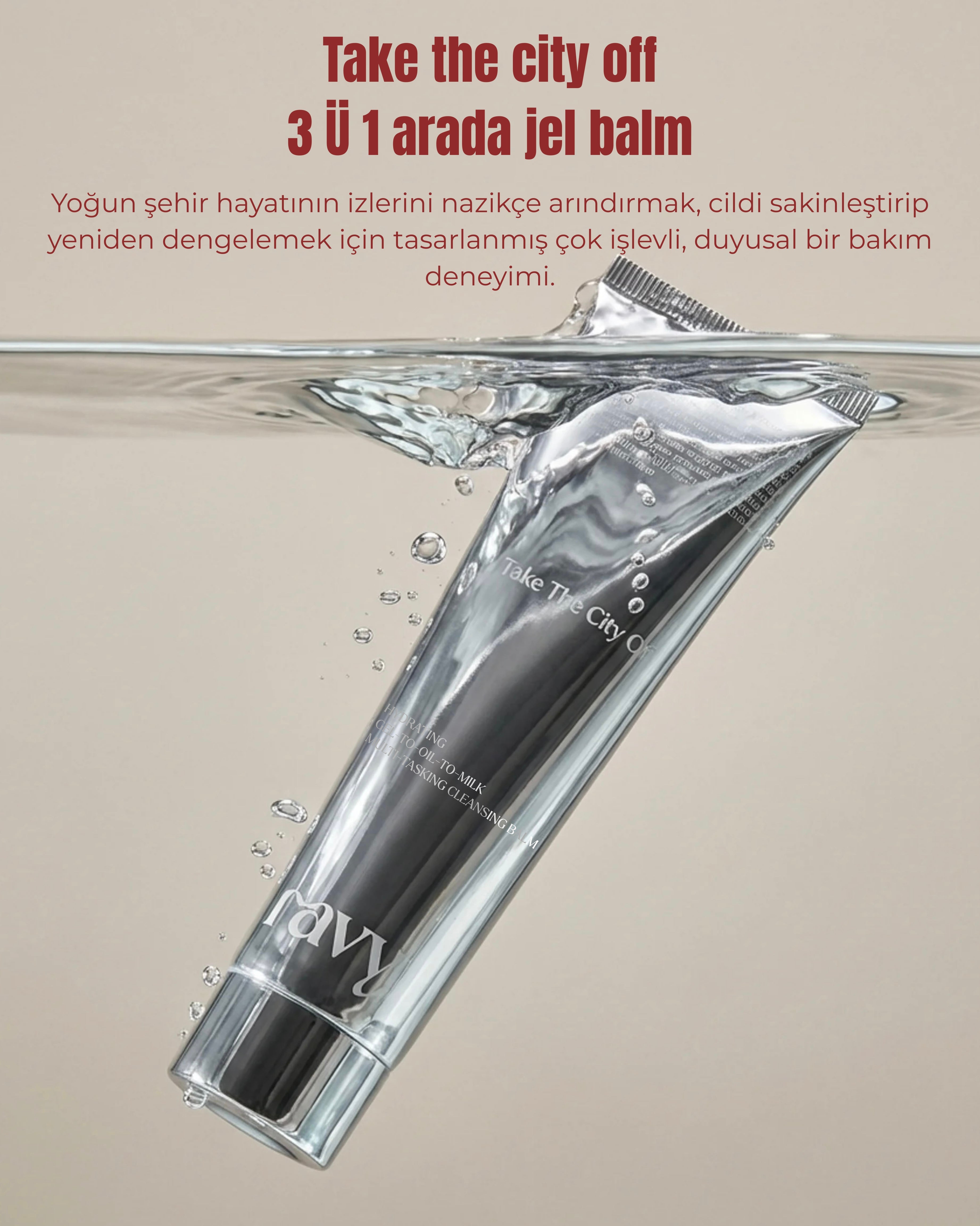 TAKE THE CITY OFF! HYDRATING CLEANSING BALM