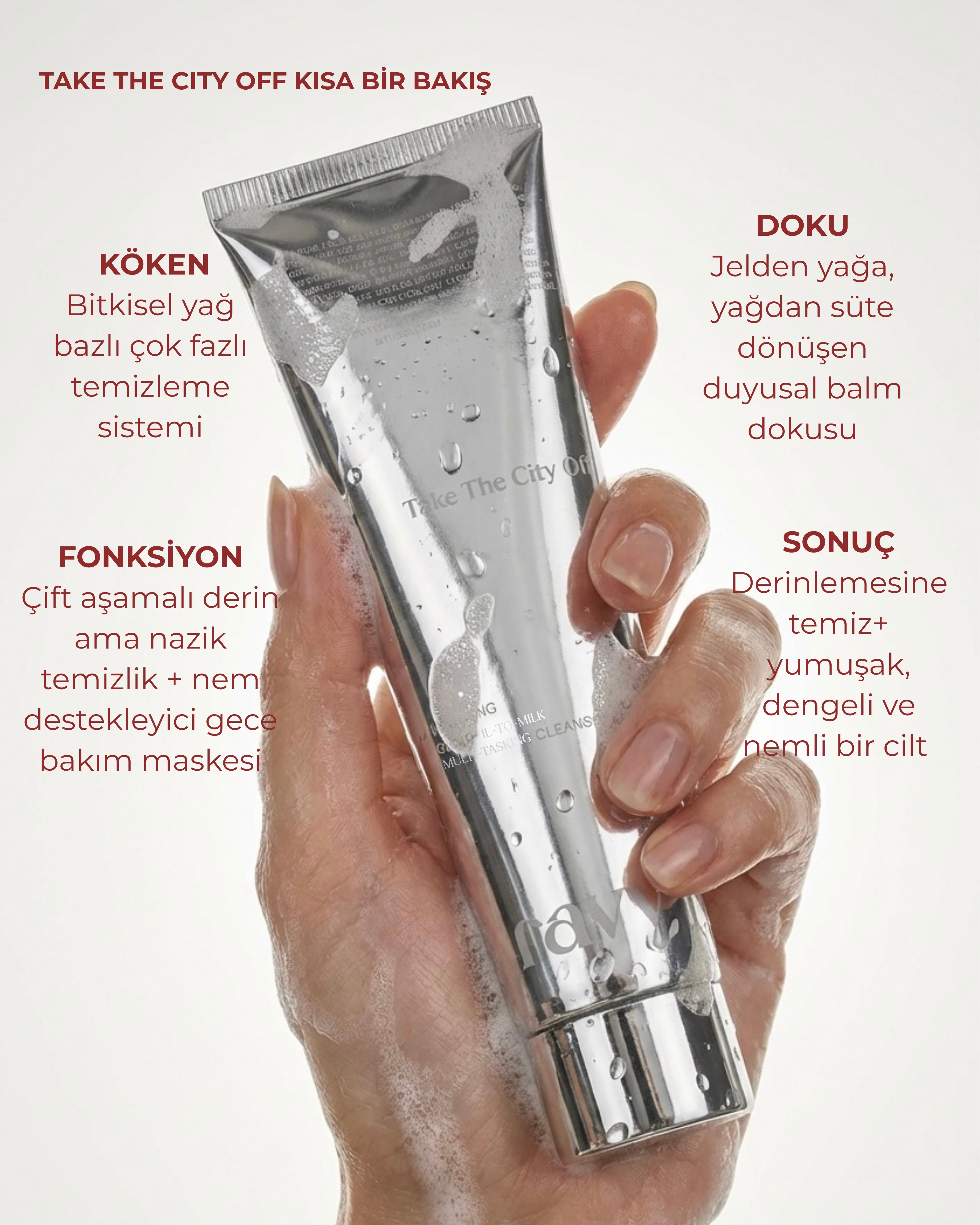 TAKE THE CITY OFF! HYDRATING CLEANSING BALM